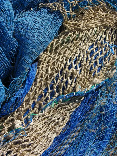 Redes Pesca Armadilhas Para Peixes — Fotografia de Stock