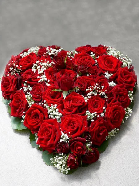 Heart Roses Rose Heart — Stock Photo, Image