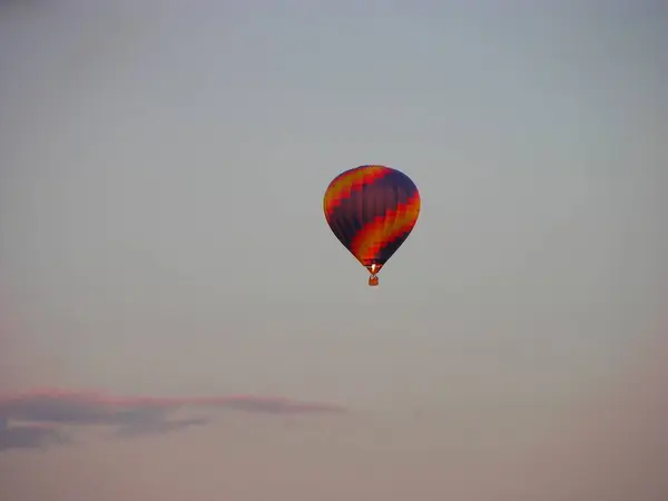Hot Air Balloon Background View — Stock Photo, Image