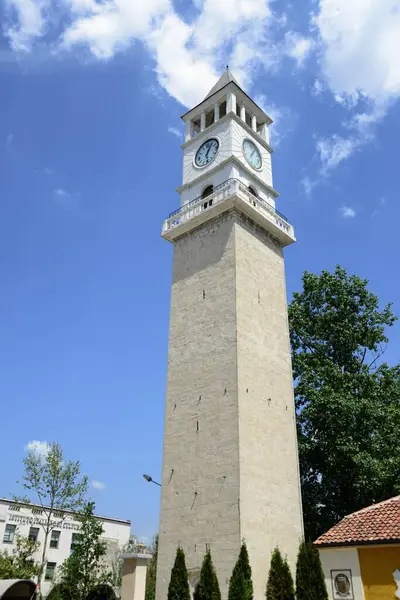 時計塔 博物館 ティラナ アルバニア ヨーロッパ — ストック写真