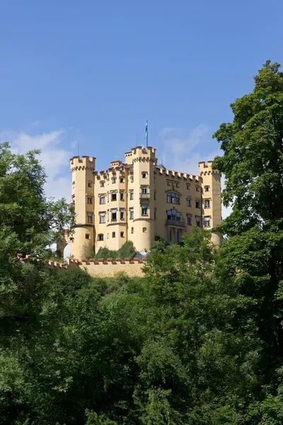 Hohenschwangau城堡 Hoheschwangau Allgaeu Bavaria — 图库照片