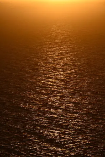 Red Sea Sunset Atlantic Tenerife Canary Islands Spain Europe — Stock Photo, Image