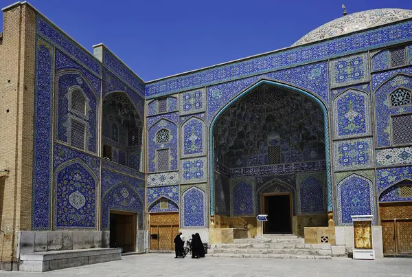 Sheich Lotfullah Mosque Masjed Lotfullah Imam Square Meydan Naqsh Jahan — Stock Photo, Image
