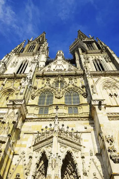 Regensburg Katedrali Regensburg Doğu Bavyera Aşağı Bavyera Bavyera Almanya Avrupa — Stok fotoğraf