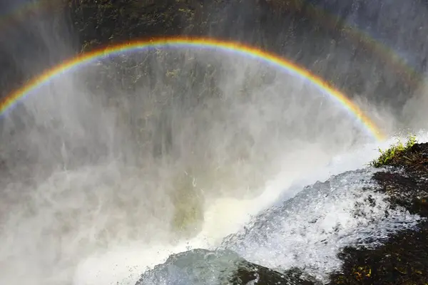 Rainbow View Waterfall — Stock Photo, Image