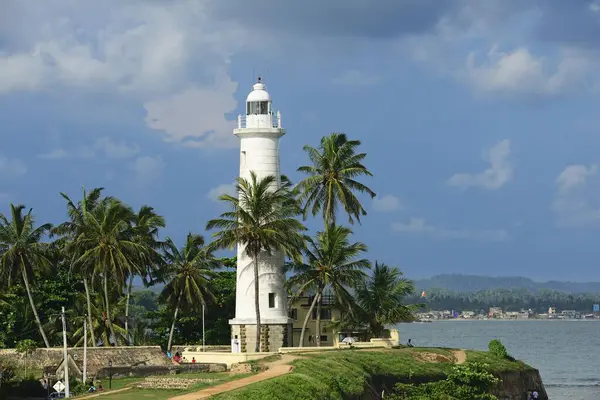 Lighthouse Old Dutch Fort Galle Sri Lanka Asia — Stock Photo, Image