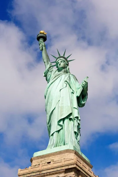 Statua Della Libertà Lady Liberty Liberty Island Manhattan New York — Foto Stock