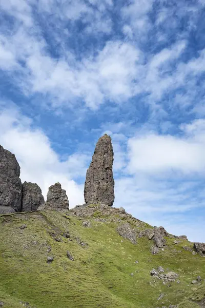 Rock Needle Old Man Storr Isle Skye Scotland Great Britain — Stock Photo, Image