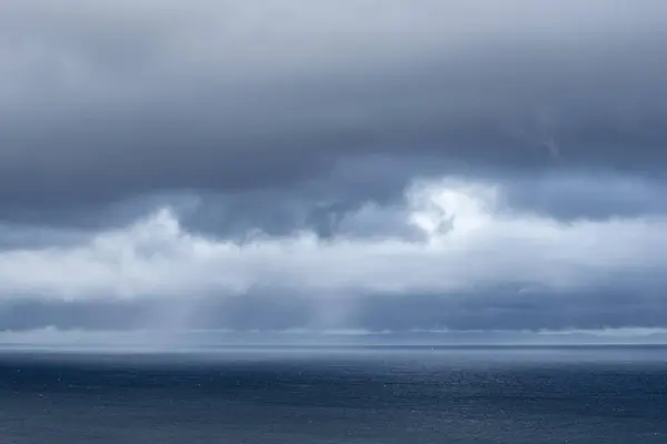Dark clouds over the Atlantic Ocean, Isle of Skye, Scotland, Great Britain