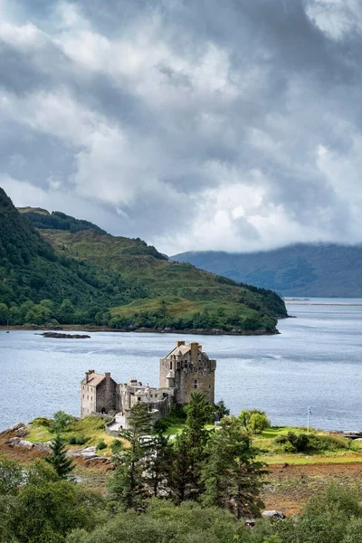 Eilean Donan Castle Dornie Western Ross Scottish Highlands Escocia Reino — Foto de Stock