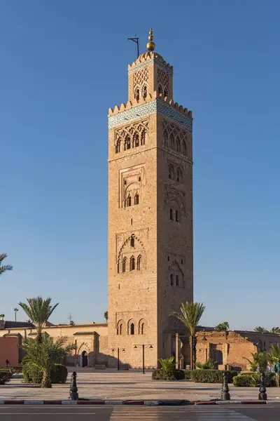 Minaret Koutoubia Mosque Marrakech Morocco Africa — Stock Photo, Image