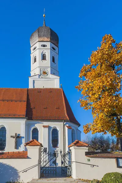 Catholic Parish Church Vitus Erling District Andechs Upper Bavaria Bavaria — Stock Photo, Image