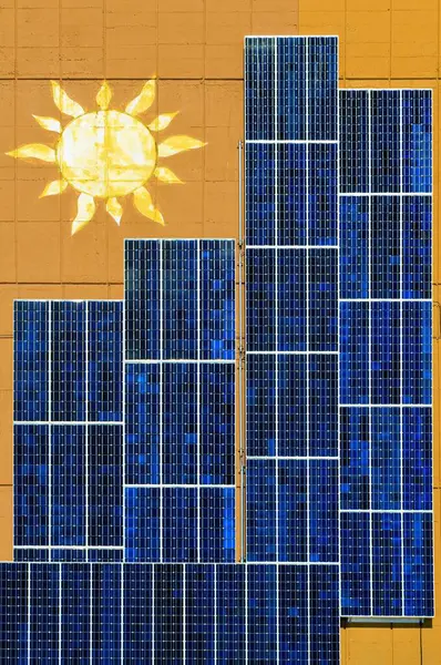 Sistema Fotovoltaico Schilthorn Muerren Cantão Berna — Fotografia de Stock
