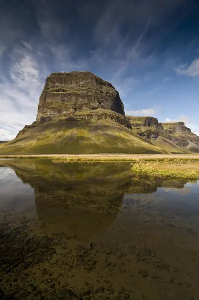 冰岛西南海岸Skaftafell国家公园附近的景观 — 图库照片