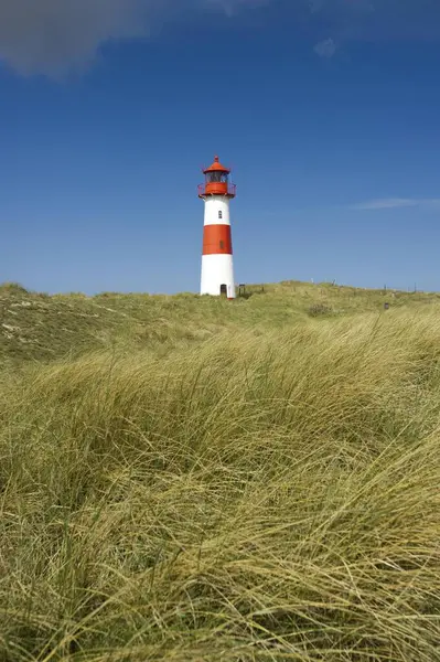 Lighthouse List Ost List Sylt Island Schleswig Holstein Alemanha Europa — Fotografia de Stock