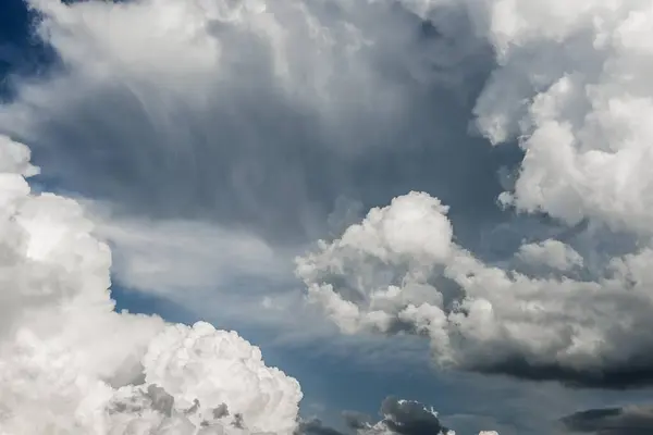 Towering Clouds Thunderclouds Germany Europe — Stock Photo, Image
