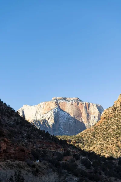 View Zion Canyon Altar Sacrifice Zion National Park Utah Usa — Stock Photo, Image