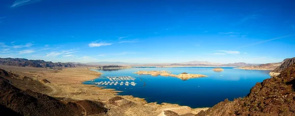 Lake Mead Lakeview Overlook View Lake Lake Mead Marina Hoover — Stock Photo, Image