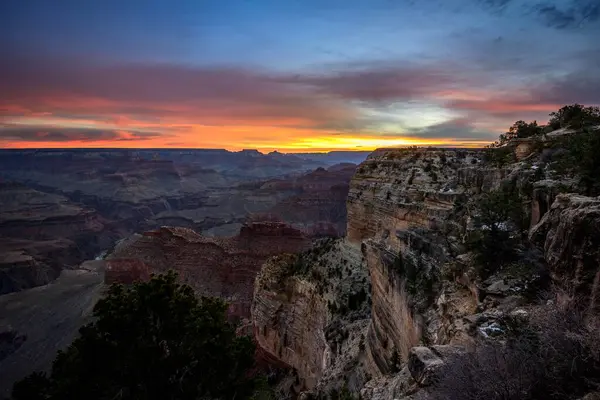 Gorge Grand Canyon Sunrise Arizona Usa North America — Stock Photo, Image