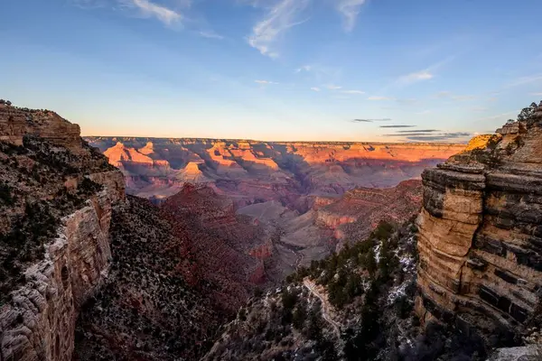 Canyon Del Grand Canyon Bright Angel Trail Arizona Usa Nord — Foto Stock
