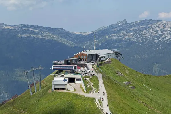 Bergstation Van Kanzelwandbahn Riezlern — Stockfoto