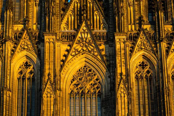 West Facade Cologne Cathedral Cologne North Rhine Westphalia Germany Europe — Stock Photo, Image
