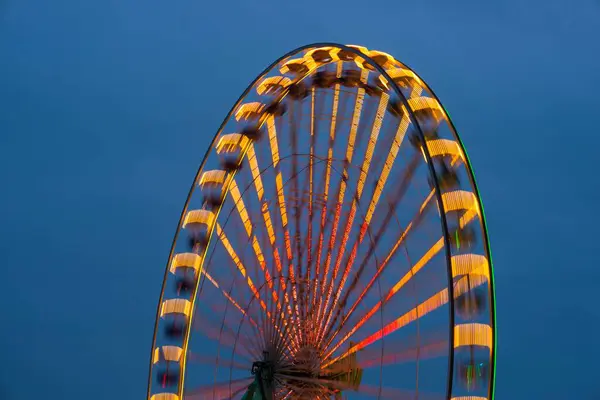 Ferris Wheel Fun Fair Deutz Bank Rhine Autumn Fun Fair — Stock Photo, Image