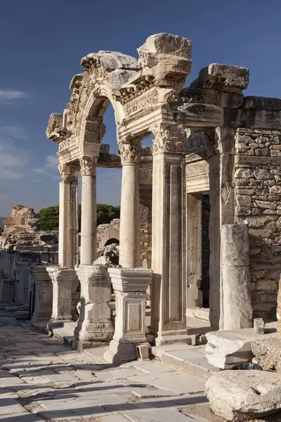 stock image Ruins of ancient Ephesus, Selcuk, Turkey, Asia