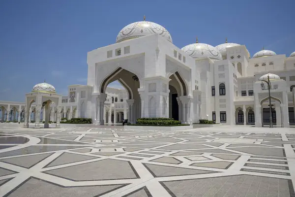 stock image Qasr Al Watan, Presidential Palace, Abu Dhabi City, Emirate of Abu Dhabi, United Arab Emirates, Asia