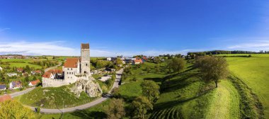 Katzenstein Castle near Dischingen, Swabian Alb, Baden-Wrttemberg, Germany, Europe  clipart