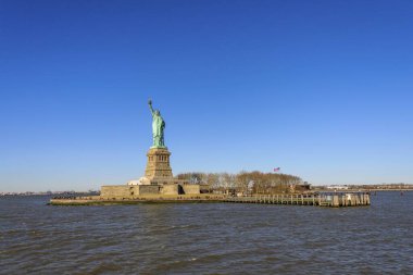 Statue of Liberty, Lady Liberty, Liberty Island, Statue of Liberty National Monument, New York City, New York, USA, North America clipart