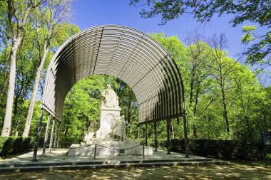 Beethoven Monument in the Tiergarten, Berlin, Germany, Europe clipart