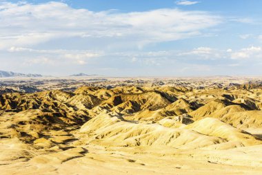 Moon Landscape, near Swakopmund, Erongo Region, Namibia, Africa clipart