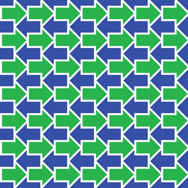 Flèche Géométrique Artistique Abstrait Motif Sans Couture Applicable Pour Fond — Image vectorielle
