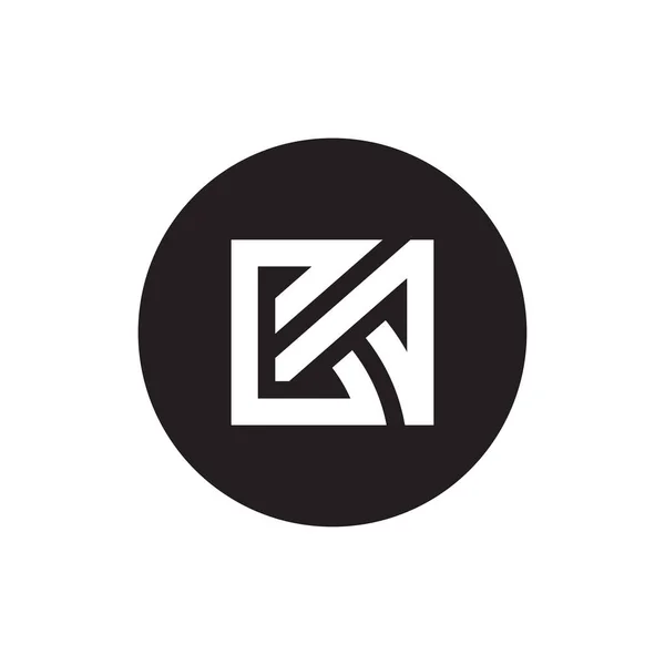 Initialer Buchstabe Oder Logo Icon Design Vektor — Stockvektor