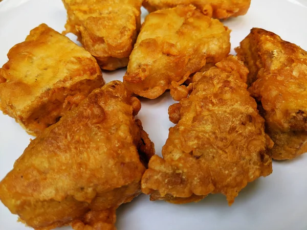 Gorengan Veya Börek Endonezya Nın Popüler Yiyeceği Meze Atıştırmalık Olarak — Stok fotoğraf