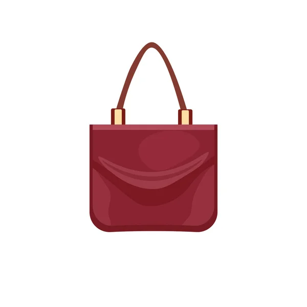 Womens Bag Flat Style Design Vector Illustration — 스톡 벡터