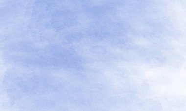 Mavi suluboya arkaplan çizimi, soyut afiş resmi