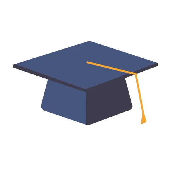 Graduate Cap Academic Cap Icon Design Template Elements Μοριοσανίδα Trencher — Διανυσματικό Αρχείο