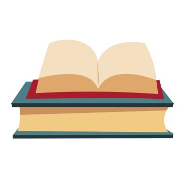 Kitaplar vektör tasarım şablon elemanları, kitap simgesi