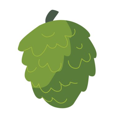 Tüm kaynak suyu meyve vektör illüstrasyonu, gambar buah sirsak ya da sirsat ikonu, guanabana ya da graviola resmi beyaz arkaplanda izole edilmiş, Annona muricata clipart