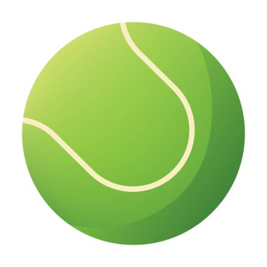 Tenis topu klip sanatı, tenis topu vektör sanatı, klipsli tenis topu illüstrasyonu, gambar bola tenis izole