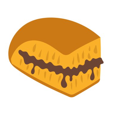 Martabak manis vektör illüstrasyonu, Endonezya sokak yemekleri, terang bulan ikonu, martabak manis klipsi sanatı, jadyan makanan lokal Endonezya