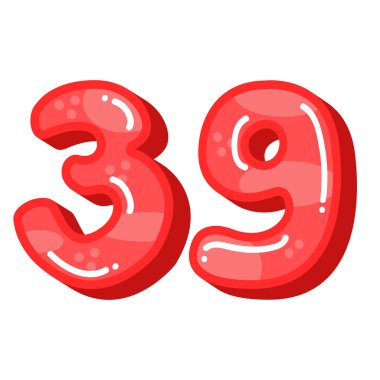 39 numaralı sevimli renkli vektör sanatı, parlak çocuk stili 39 numaralı klip sanatı, çizgi film 29 numaralı çocukça klişe çizimi 