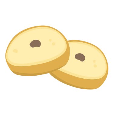 Çamurlu kek veya kue lumpur vektör illüstrasyonu, Endonezya klasik geleneksel abur cubur, kue lumpur ikonu, kue basah klipsleme sanatı, jadanan pasar geleneksel imajı