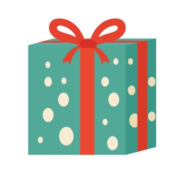 Hediye kutusu çizimi, gizemli kutu klipsi sanat resmi, çizgi film sunar klipart düz tasarım illüstrasyonu