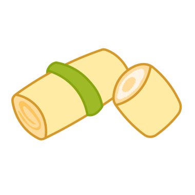 Gambar kue semar mendem vektör ikonu illüstrasyonu, semar mendem klipsli resim karikatürü, Endonezya 'dan geleneksel aperatif, geleneksel Endonezya yemeği