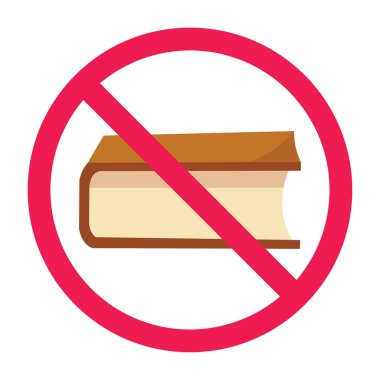 İmza atmak yasak, okumak yasak, kitaplar yasak, yasak kitap sembolü