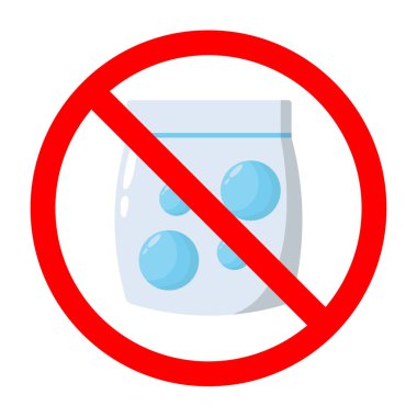 Çamaşır deterjanı ikonlu yasak tabela, çamaşır deterjanına izin yok. İmza, çamaşır tozu yasaklama tabelası, çamaşır deterjanı kullanmayın.