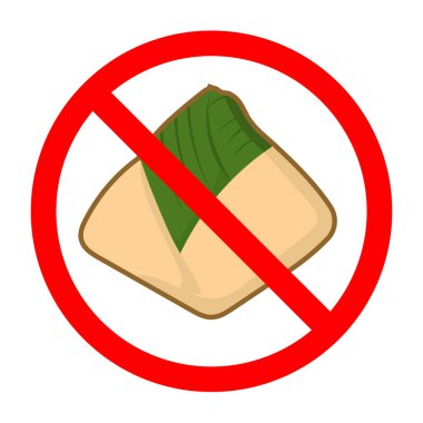 Rambu dilarang membawa makanan dari luar, dışardaki yiyecek ve içeceklerin yasaklandığına dair işaret, Jangan bawa nasi bungkus